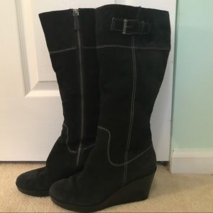 Cole Haan suede boots
